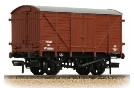 37-780B GWR 12T MOGO Van in Early BR Bauxite OO Gauge